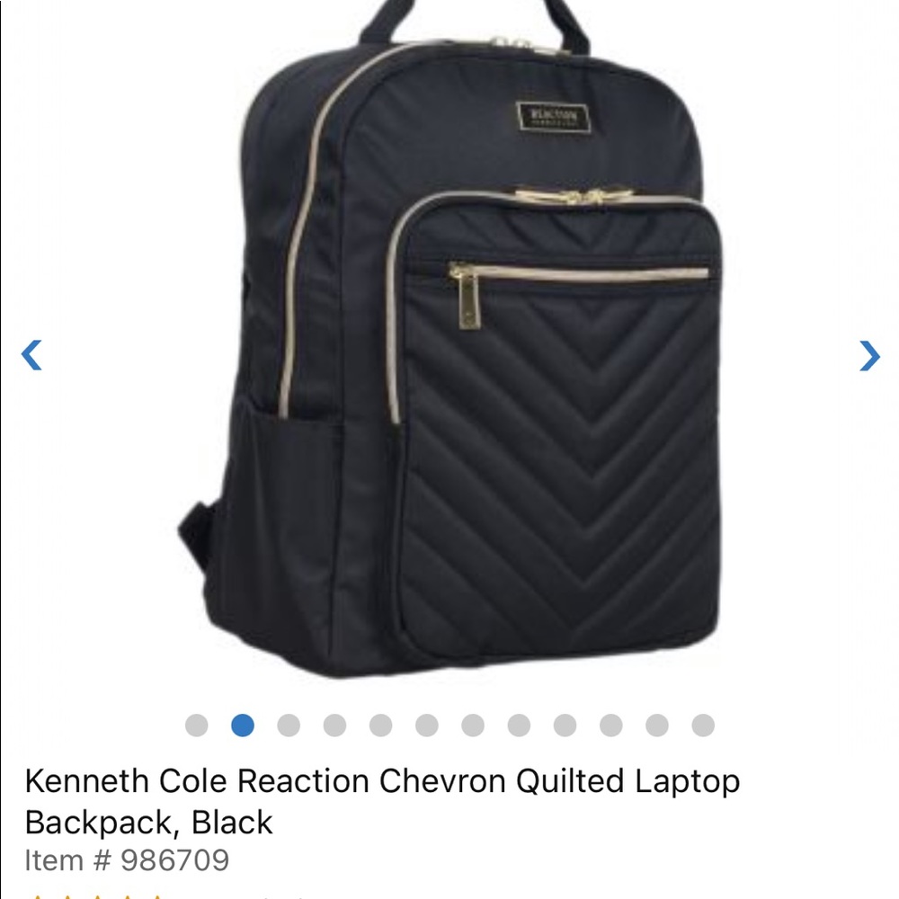 Kenneth Cole Chelsea Chevron 15” laptop backpack